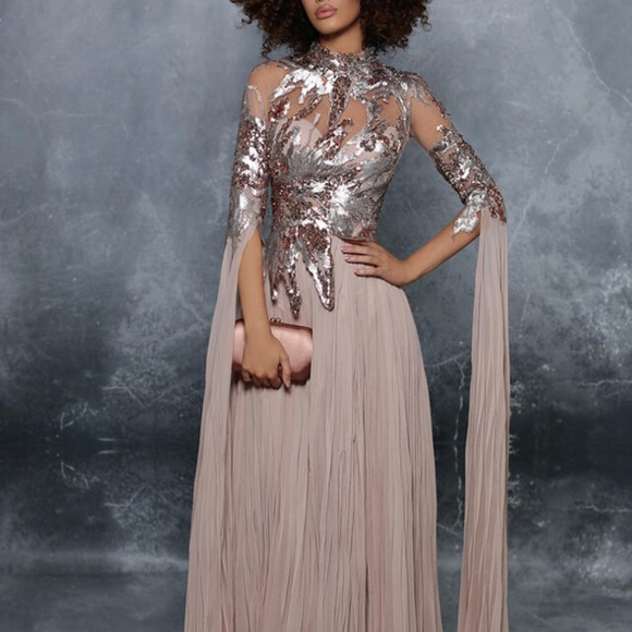 Tarik Ediz # 96038 Dress - Picture 3 of 4